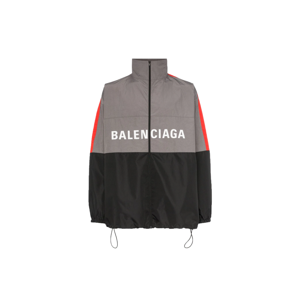 Balenciaga Logo Windbreaker Grey (534317TDO05)