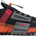 Reebok Zig Kinetica Edge Black Pink Orange