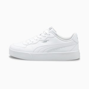 Puma Skye Clean Damen  Weiß/Silber (380147-02)