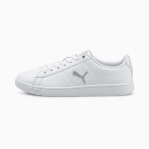 Puma Vikky v2 Cat Metallic Damen  Weiß (375913-01)