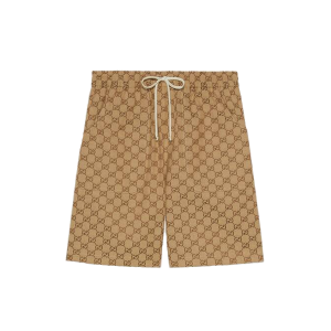 Luxury x The North Face GG Canvas Shorts Brown/Beige (SS21) (644586 XJDB9 2102)