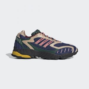 adidas Torsion TRDC Schuh Tech Indigo / Glow Pink / Collegiate Green (EF4806)