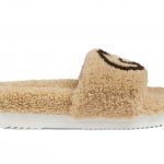 Gucci Slide Interlocking G Wool Light Brown (W)