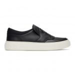 Salvatore Ferragamo Black Gancini Slip-On Sneakers (020242 004 – 741878)