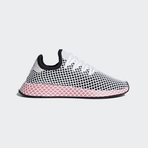 adidas Deerupt Core Black Chalk Pink (W)