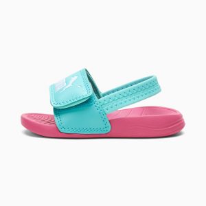 Puma Popcat 20 Backstrap Baby Sandalen Rosa/Blau (373862-08)