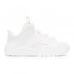 GCDS White Slim Skate Sneakers (SS21M010007)