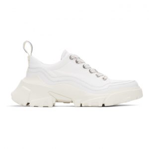 MCQ White Orbyt Basketball Sneakers (652437 R2744)