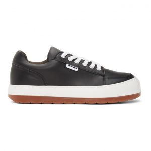 Sunnei Black Leather Dreamy Sneakers (D01BLACK)