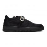 1017 ALYX 9SM Black Satin Buckle Sneakers (AAUSN0023FA01.S21)