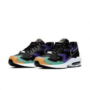 Nike Air Max2 Light Black Contrast Stitching