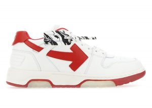 OFF-White Out of Office White Red