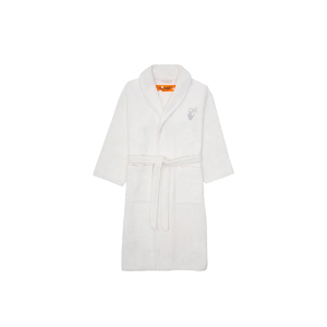 Off-White Arrow Leaves Bathrobe White (2020) (OHZB012G20FAB0010100)