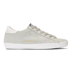 Golden Goose SSENSE Exclusive White Sunday Superstar Sneakers (F34WS590.N55)
