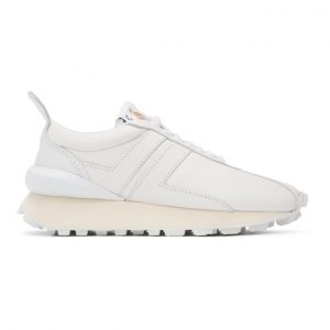Lanvin Off-White Leather Bumpr Sneakers (FW-SKBRUC-SGIM-P21)