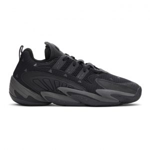 adidas Originals x Pharrell Williams Black Mesh Crazy BYW 2.0 Sneakers (GX0043)