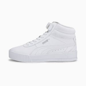 Puma Carina Mid Jugend Weiß (374440-01)