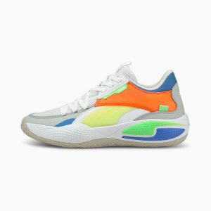 Puma Court Rider Twofold Basketballschuhe Weiß (195658-01)