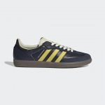 adidas Wales Bonner Samba Schuh Collegiate Navy / Cream White / Yellow (S42595)