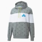 Puma x CLOUD9 Zoned In E-Sport-Hoodie mit Print Grau/Weiß (531792-01)