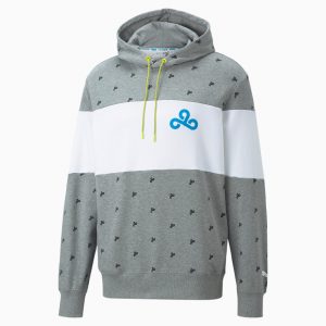 Puma x CLOUD9 Zoned In E-Sport-Hoodie mit Print Grau/Weiß (531792-01)