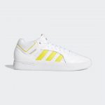 adidas Tyshawn Schuh Cloud White / Yellow / Gold Metallic (FY7476)