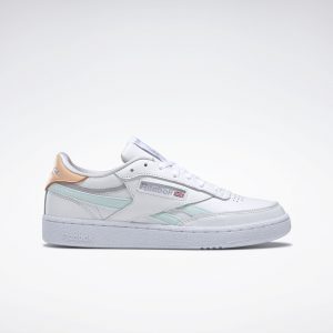 Reebok Club C Revenge White / Chalk Blue / Aura Orange (GZ0532)