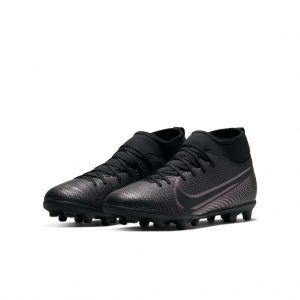 Nike Jr. Mercurial Superfly 7 Club MG Fußballschuh für verschiedene Böden für jüngere/ältere Schwarz (AT8150-010)