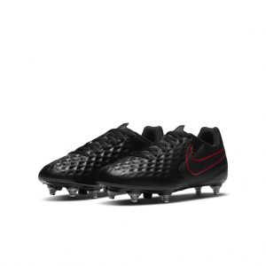 Nike Jr. Tiempo Legend 8 Club SG Fußballschuh für weichen Rasen für jüngere/ältere Schwarz (CJ6235-060)