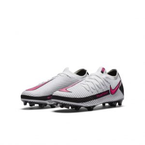 Nike Jr. Phantom GT Pro FG Fußballschuh für normalen Rasen für ältere Weiß (CK8473-160)
