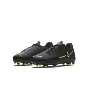 Nike Jr. Phantom GT Academy MG Fußballschuh für verschiedene Böden für jüngere/ältere Schwarz (CK8476-090)