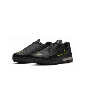 Nike Jr. Phantom GT Academy TF Fußballschuh für Kunstrasen für jüngere/ältere Schwarz (CK8484-090)