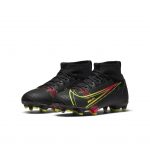 Nike Jr. Mercurial Superfly 8 Academy MG Fußballschuh für verschiedene Böden für jüngere/ältere Schwarz (CV1127-090)