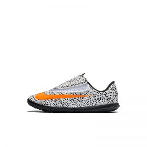 Nike Jr. Mercurial Vapor 13 Club CR7 Safari IC Fußballschuh für Hallen- und Hartplätze für Weiß (CV3319-180)