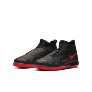 Nike Jr. Phantom GT Academy Dynamic Fit IC Fußballschuh für Hallen- und Hartplätze für jüngere/ältere Schwarz (CW6693-060)