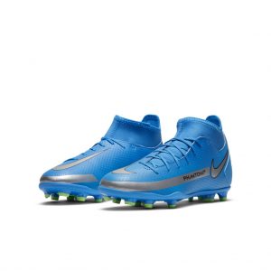 Nike Jr. Phantom GT Club Dynamic Fit MG Fußballschuh für verschiedene Böden für jüngere/ältere Blau (CW6727-400)