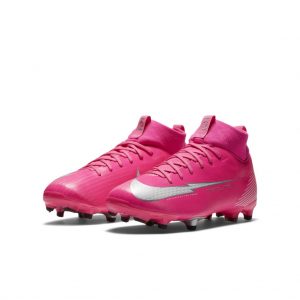 Nike Jr. Mercurial Superfly 7 Academy MG Fußballschuh für verschiedene Böden für jüngere/ältere Pink (DB5609-611)