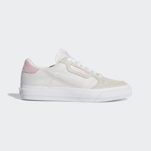 adidas Continental Vulc Schuh Crystal White / True Pink / Cloud White (EG2680)