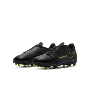 Nike Jr. Phantom GT Club MG Fußballschuh für verschiedene Böden für jüngere/ältere Schwarz (CK8479-090)