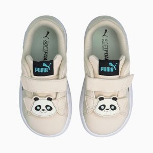 Puma Smash v2 Summer Animals Baby Schwarz (368789-02)