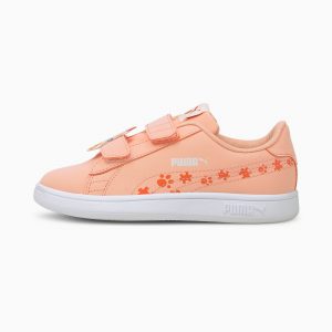 Puma Smash v2 Summer Animals Kinder Rosa (368788-03)