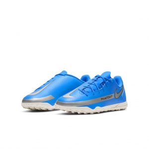 Nike Jr. Phantom GT Club TF Fußballschuh für Kunstrasen für jüngere/ältere Blau (CK8483-400)