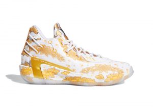 adidas Dame 7 Ric Flair White