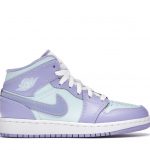 Jordan 1 Mid Purple Aqua (GS)