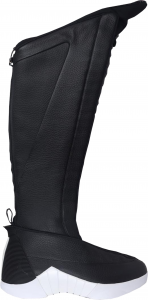 Jordan 15 Retro Boot PSNY Black Leather (W)