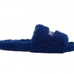 Balenciaga Furry Slide Blue