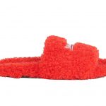 Balenciaga Furry Slide Red White (W)