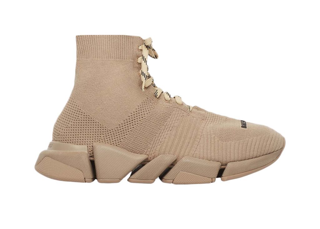 Balenciaga Speed 2.0 Lace Up Beige (W)