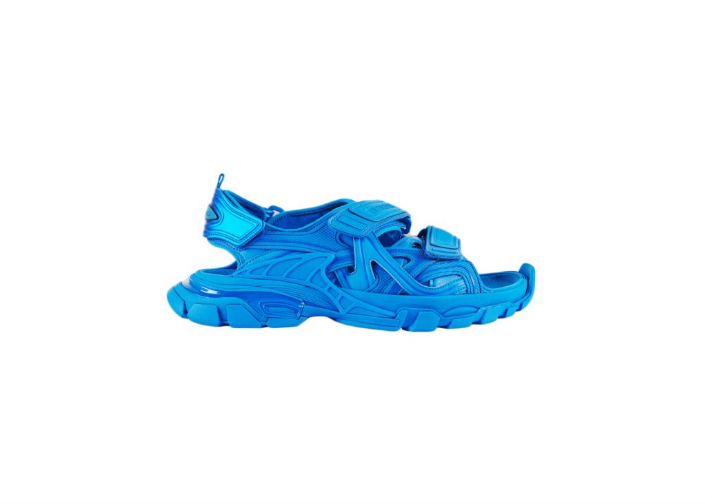 Balenciaga Track Sandal Blue