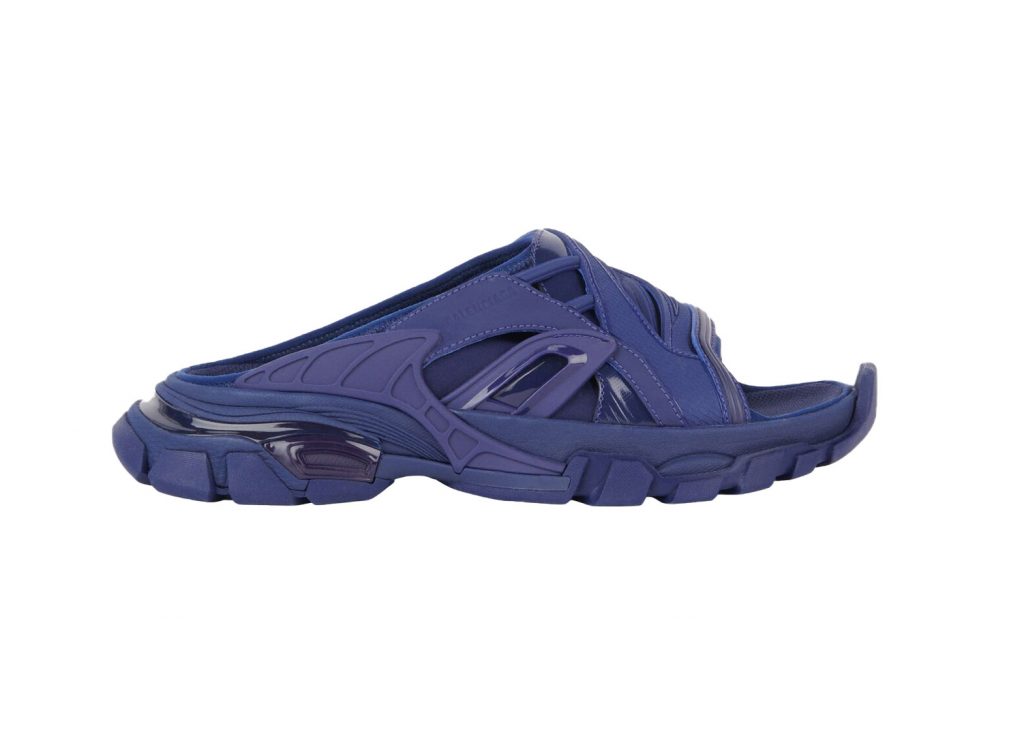 Balenciaga Track Slide Sandal Dark Navy